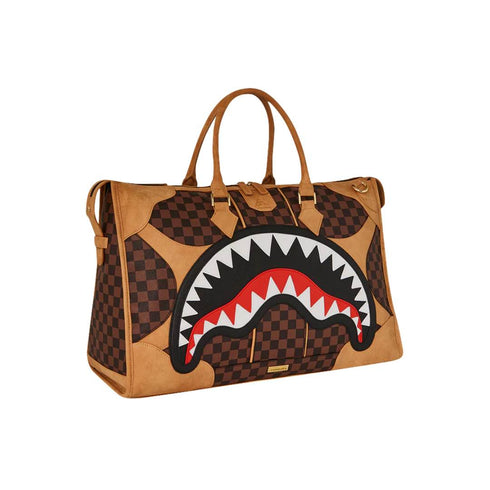 BOLSO DE MANO MARRÓN PIRAMIDAL SPRAYGROUND